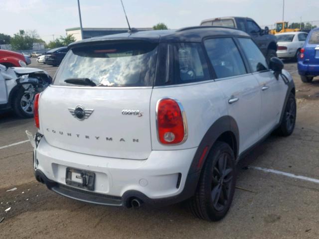 WMWZC5C52EWM17351 - 2014 MINI COOPER S C WHITE photo 4