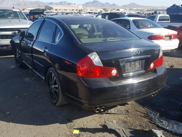 JNKAY01EX7M305384 - 2007 INFINITI M35 BASE BLACK photo 3