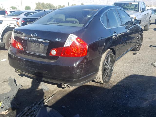 JNKAY01EX7M305384 - 2007 INFINITI M35 BASE BLACK photo 4