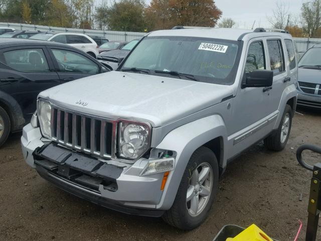 1J4PN5GK7AW131889 - 2010 JEEP LIBERTY LI SILVER photo 2