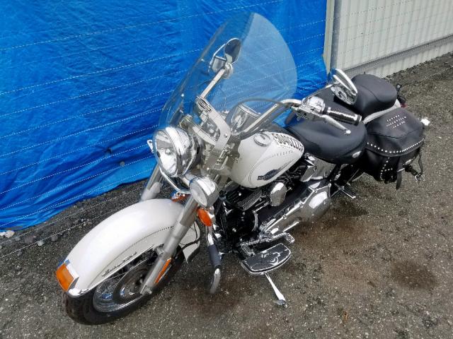 1HD1BWB136Y080071 - 2006 HARLEY-DAVIDSON FLSTCI WHITE photo 2