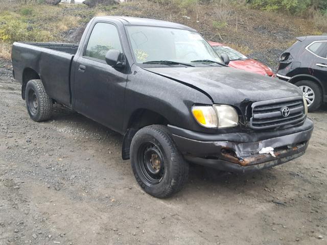 5TBJN32112S237585 - 2002 TOYOTA TUNDRA BLACK photo 1