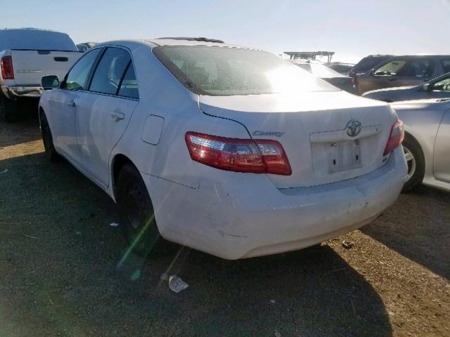 4T4BE46K88R034848 - 2008 TOYOTA CAMRY CE WHITE photo 3