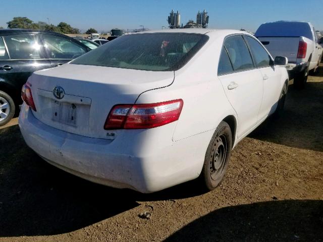 4T4BE46K88R034848 - 2008 TOYOTA CAMRY CE WHITE photo 4