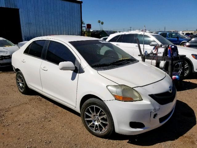 JTDBT923081203150 - 2008 TOYOTA YARIS WHITE photo 1