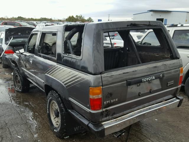 JT4RN62S9H0118439 - 1987 TOYOTA 4RUNNER RN GRAY photo 3