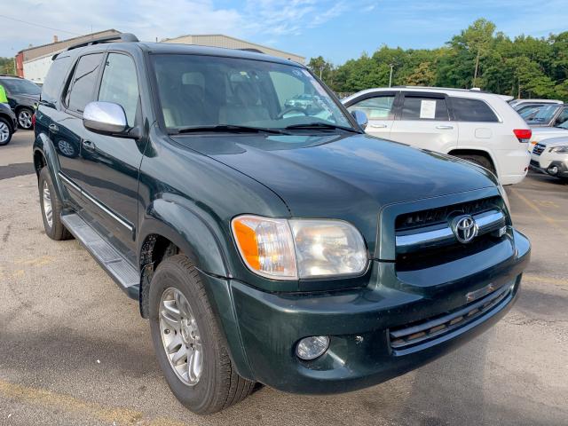 5TDBT48A77S290832 - 2007 TOYOTA SEQUOIA LI GREEN photo 1