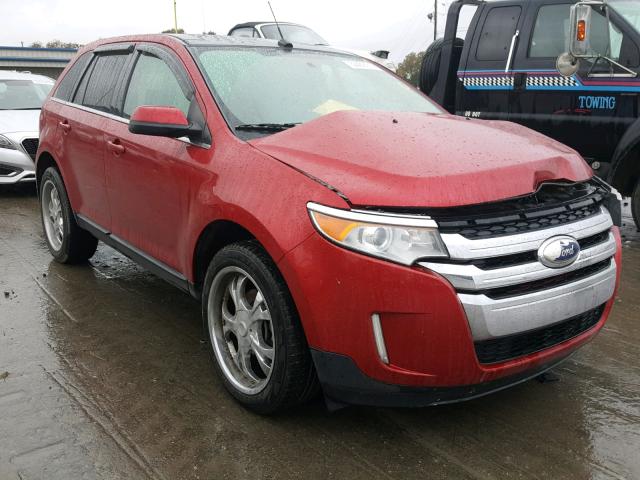 2FMDK3KC3BBB13460 - 2011 FORD EDGE LIMIT RED photo 1