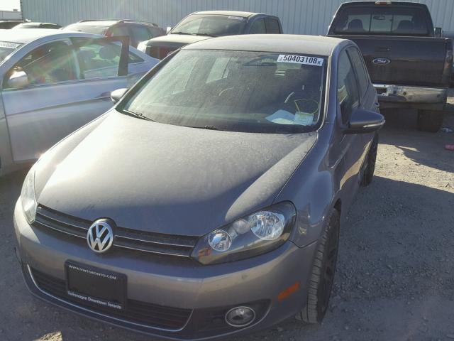 WVWNM9AJ3AW318425 - 2010 VOLKSWAGEN GOLF 灰色 照片 2