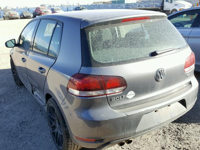 WVWNM9AJ3AW318425 - 2010 VOLKSWAGEN GOLF 灰色 照片 3