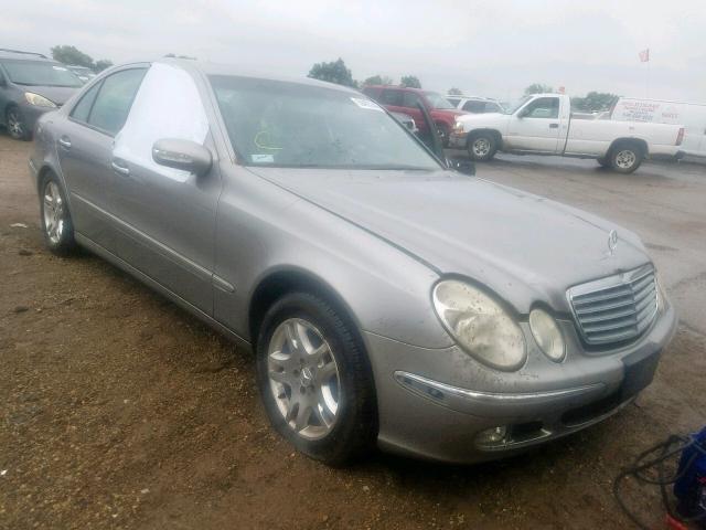 WDBUF82J35X168622 - 2005 MERCEDES-BENZ E 320 4MAT SILVER photo 1