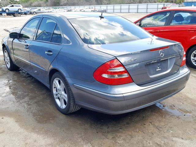 WDBUF56JX6A837806 - 2006 MERCEDES-BENZ E 350 GRAY photo 3