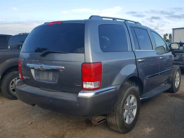 1A8HX58NX8F145222 - 2008 CHRYSLER ASPEN LIMI CHARCOAL photo 4