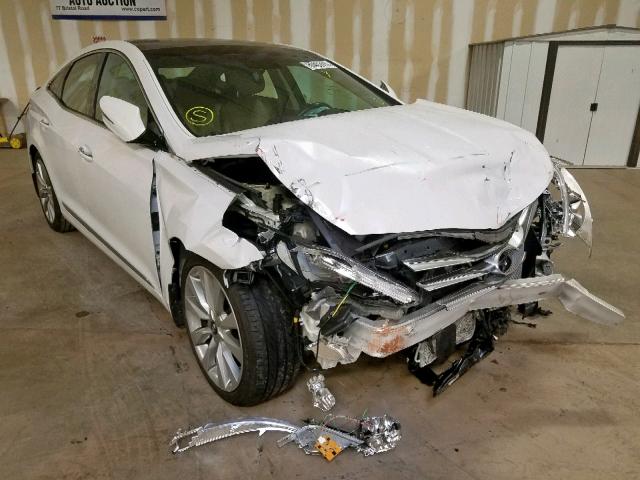 KMHFH4JG5EA421330 - 2014 HYUNDAI AZERA GLS WHITE photo 1