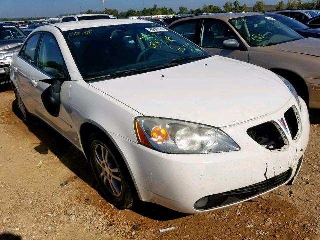 1G2ZG558364248702 - 2006 PONTIAC G6 SE1 WHITE photo 1