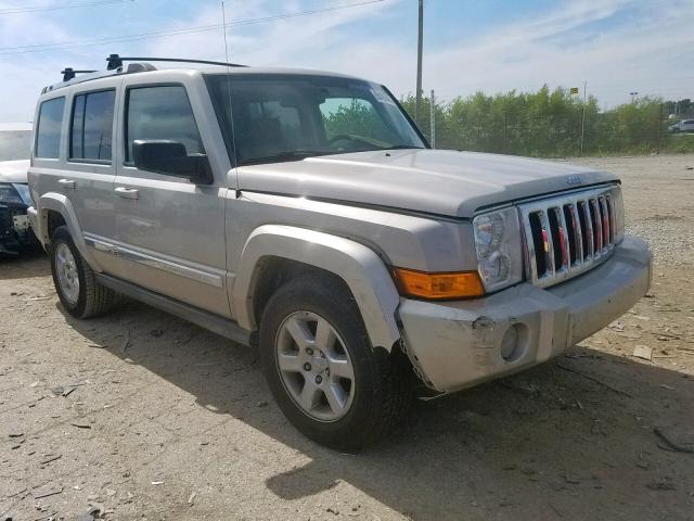 1J8HG58P57C672523 - 2007 JEEP COMMANDER BEIGE photo 1