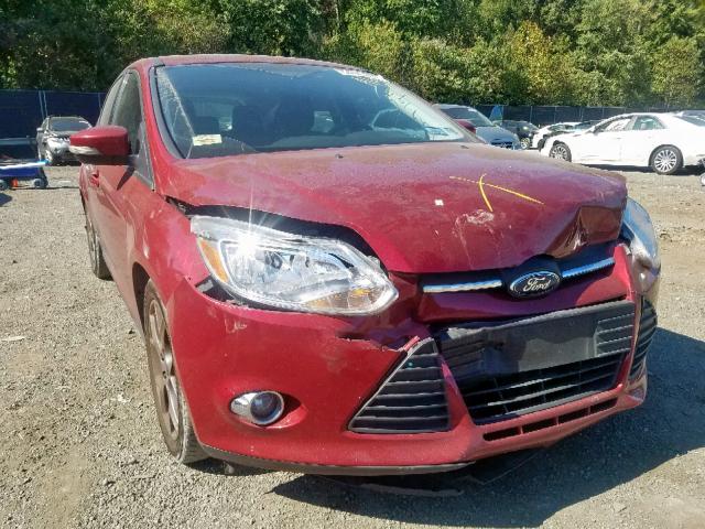 1FADP3K28DL260606 - 2013 FORD FOCUS SE RED photo 1