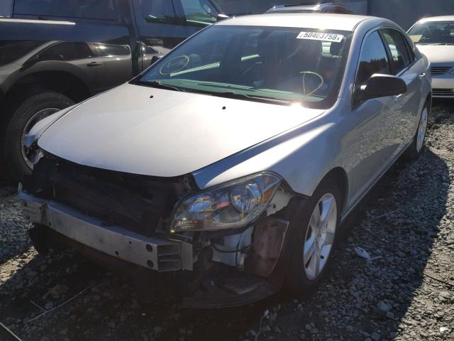 1G1ZA5EUXBF344411 - 2011 CHEVROLET MALIBU LS SILVER photo 2
