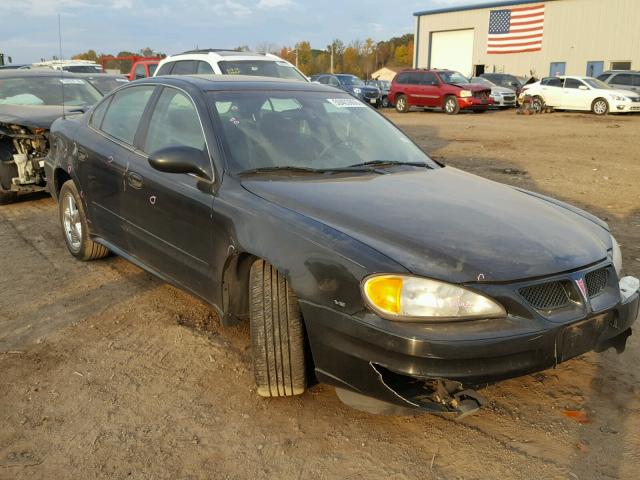 1G2NF52E73M720214 - 2003 PONTIAC GRAND AM S BLACK photo 1