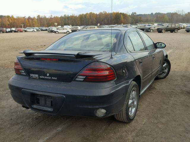 1G2NF52E73M720214 - 2003 PONTIAC GRAND AM S BLACK photo 4