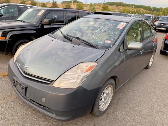 JTDKB22U240034512 - 2004 TOYOTA PRIUS GRAY photo 1