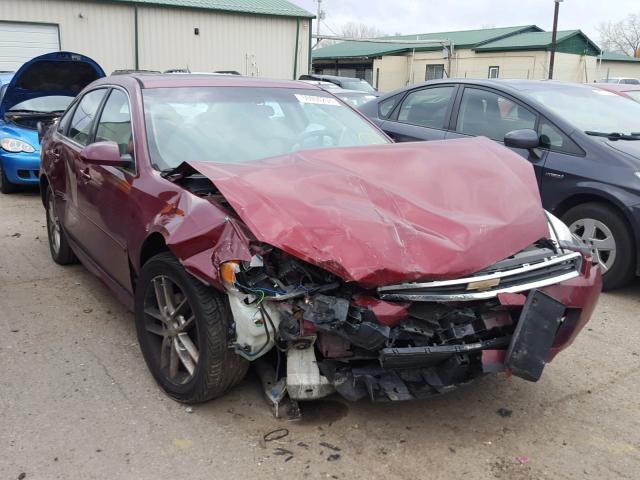 2G1WU583081326528 - 2008 CHEVROLET IMPALA LTZ MAROON photo 1