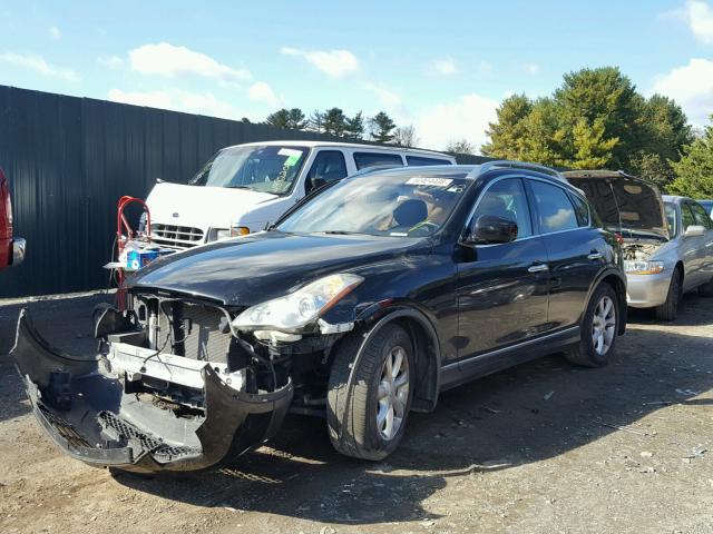 JN1AJ0HR1AM755675 - 2010 INFINITI EX35 BASE BLACK photo 2