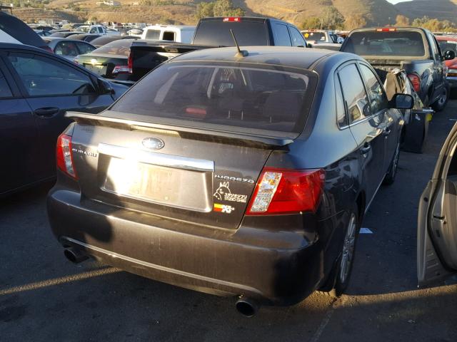 JF1GE61648H509310 - 2008 SUBARU IMPREZA 2. GRAY photo 4