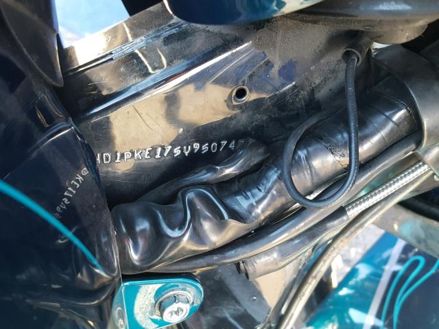 1HD1PKE175Y950747 - 2005 HARLEY-DAVIDSON FLHTCSE2 TEAL photo 10