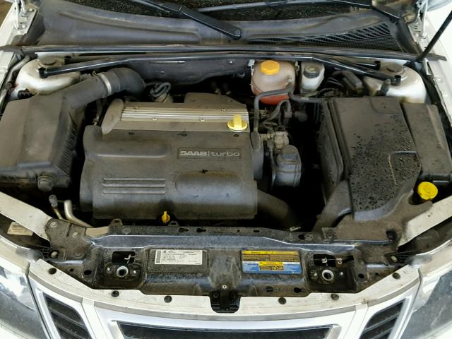 YS3FA5MY3A1608183 - 2010 SAAB 9-3 2.0T WHITE photo 7