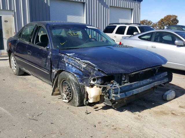 2G4WS52J221180723 - 2002 BUICK CENTURY CU BLUE photo 1