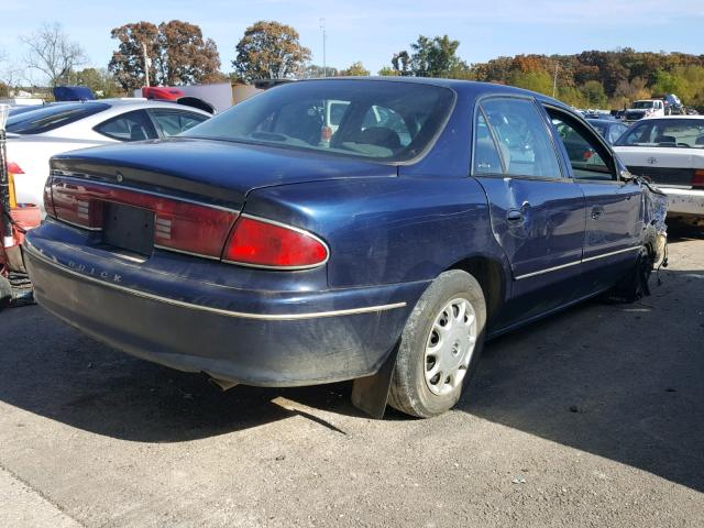 2G4WS52J221180723 - 2002 BUICK CENTURY CU BLUE photo 4