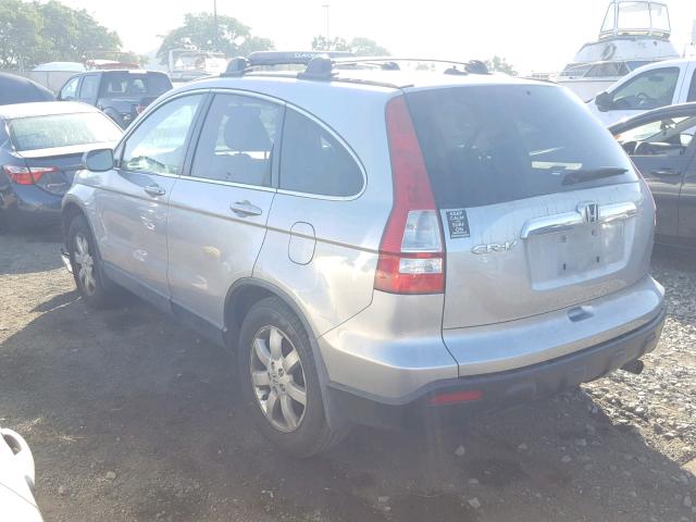 JHLRE38708C011329 - 2008 HONDA CR-V EXL CHARCOAL photo 3