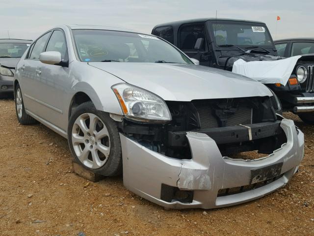 1N4BA41E57C838109 - 2007 NISSAN MAXIMA SE SILVER photo 1