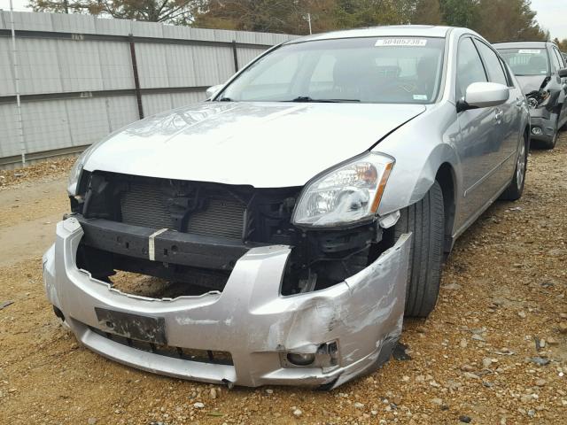 1N4BA41E57C838109 - 2007 NISSAN MAXIMA SE SILVER photo 2