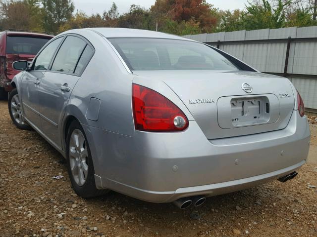 1N4BA41E57C838109 - 2007 NISSAN MAXIMA SE SILVER photo 3