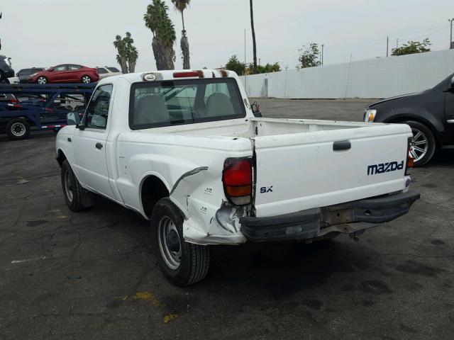 4F4YR12C9YTM21352 - 2000 MAZDA B2500 WHITE photo 3