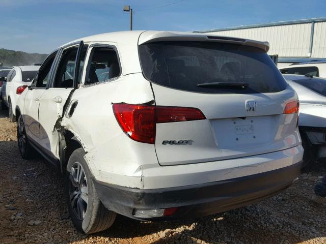 5FNYF5H5XGB024039 - 2016 HONDA PILOT EXL WHITE photo 3