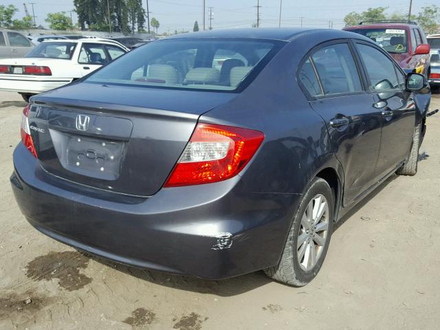 19XFB2F97CE318361 - 2012 HONDA CIVIC EXL 石墨色 照片 4