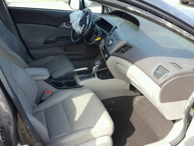 19XFB2F97CE318361 - 2012 HONDA CIVIC EXL 石墨色 照片 5