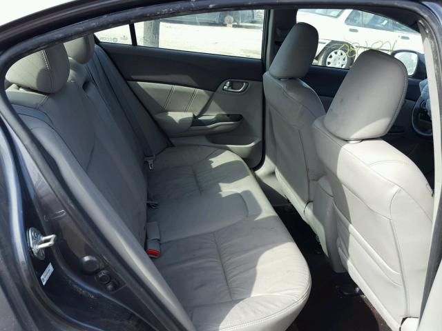 19XFB2F97CE318361 - 2012 HONDA CIVIC EXL 石墨色 照片 6