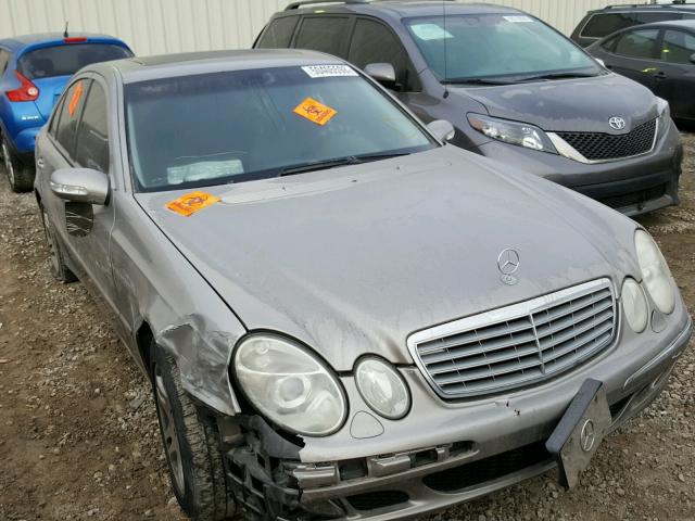 WDBUF65J34A520373 - 2004 MERCEDES-BENZ E 320 SILVER photo 1