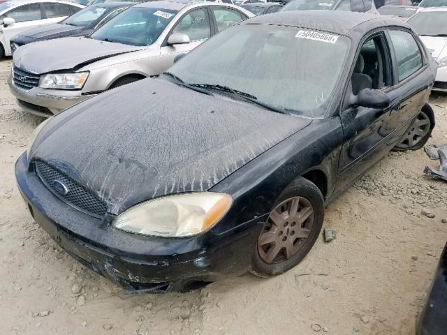 1FAFP53265A285780 - 2005 FORD TAURUS SE BLACK photo 2