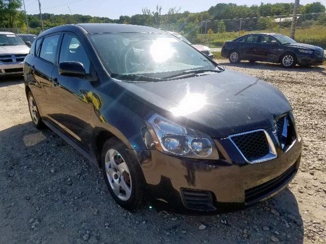 5Y2SP6E82AZ402864 - 2010 PONTIAC VIBE BLACK photo 1