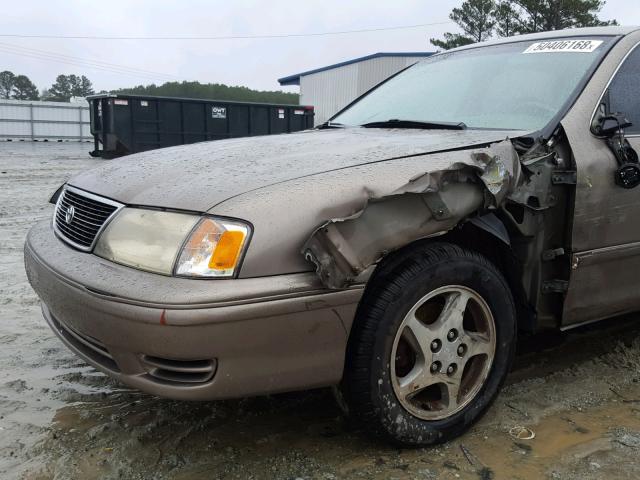 4T1BF18B2XU325671 - 1999 TOYOTA AVALON XL BEIGE photo 9