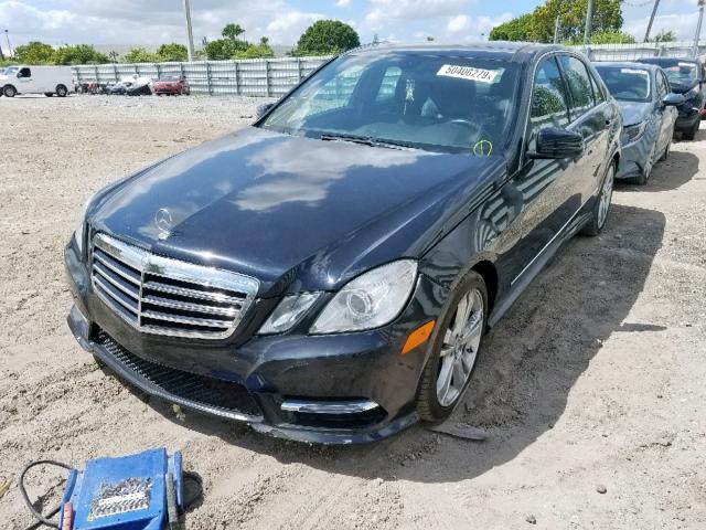 WDDHF5KB4CA519652 - 2012 MERCEDES-BENZ E 350 BLACK photo 2