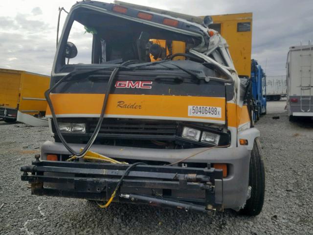 1GDM8F1376F424346 - 2006 GMC T-SERIES F YELLOW photo 9