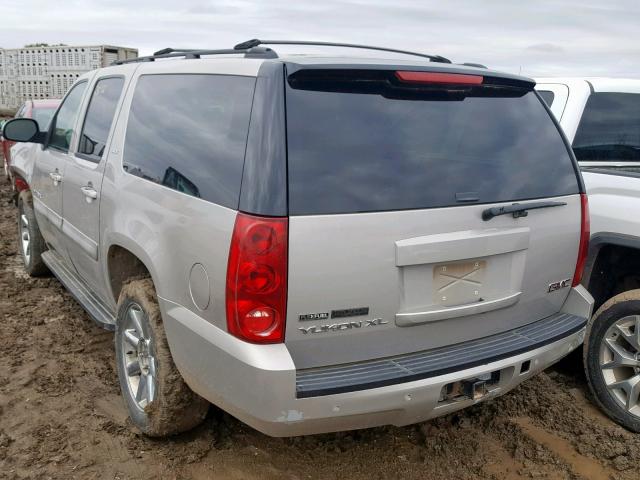 1GKFK16337J291954 - 2007 GMC YUKON XL K SILVER photo 3