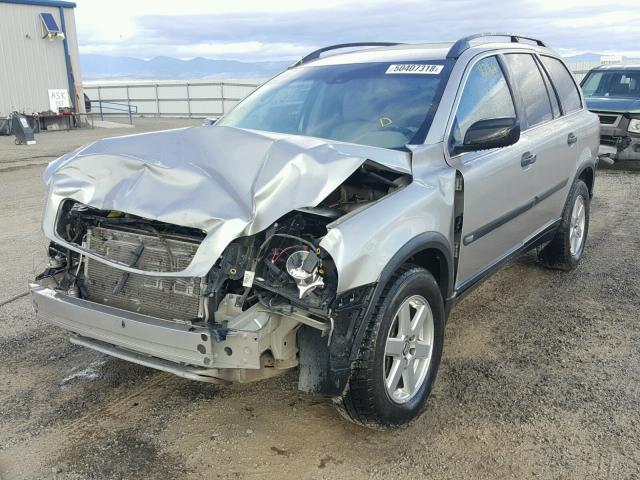 YV1CZ592251150188 - 2005 VOLVO XC90 SILVER photo 2