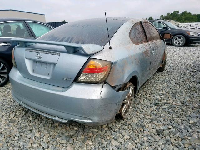 JTKDE167160072632 - 2006 TOYOTA SCION TC ლურჯი ფოტო 4